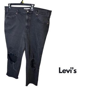 Levi’s | Signature Heritage High Rise Straight Jeans |  Size 22 [67]